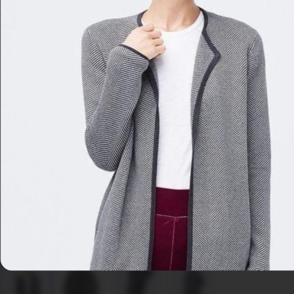 J. Crew Vanessa Herringbone Cardigan